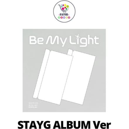 STAYG Ver ISEGYE IDOL Be My Light No POB SET white
