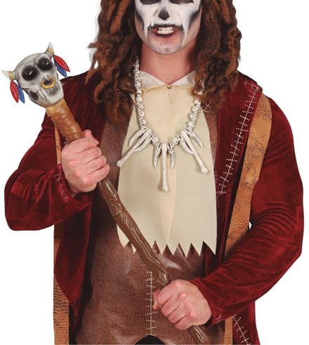 Detachable skull cane Volwassenen Mannen Zie afbeelding Halloween en Horror Maat One size