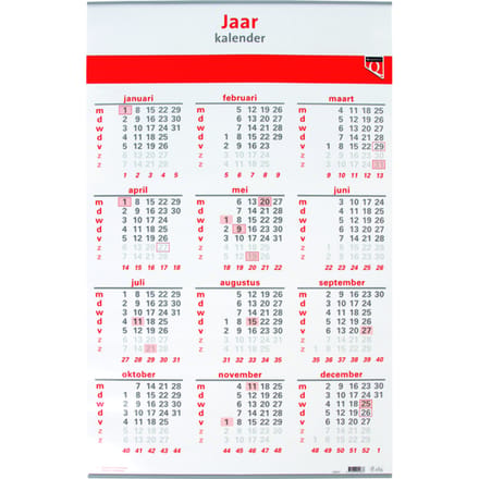 Jaarkalender 2027 Quantore