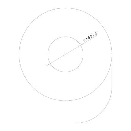 AEG aluminium, kleefband, 800m x 60mm 2291412050