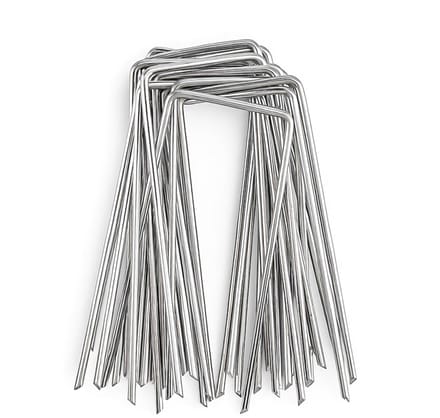 Solidchoice - Set van 20 Grondankers van 100 mm voor Tuin en Tentbevestiging