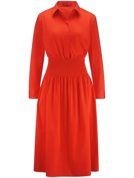 Jurk lange mouwen Van Laura Biagiotti Roma rood