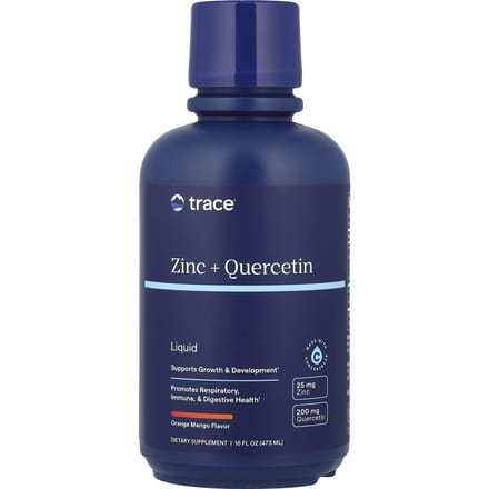 Vloeibare Zink + Quercetine, Sinaasappel Mango, 16 Fl. Oz (473 ml)