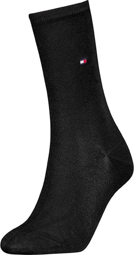 Tommy Hilfiger dames sokken premium soft silk sukat zwart
