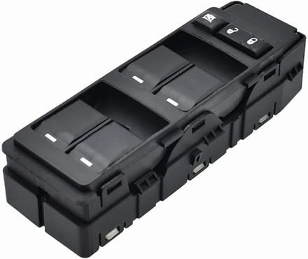 Raamschakelaar - Elektrische Raambediening - Auto Onderhoud - Snelle Reactie - 2.54 cm - Zwart
