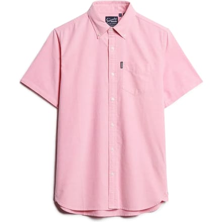 Superdry - Oxford overhemd met korte mouwen - Heren - Shirts
