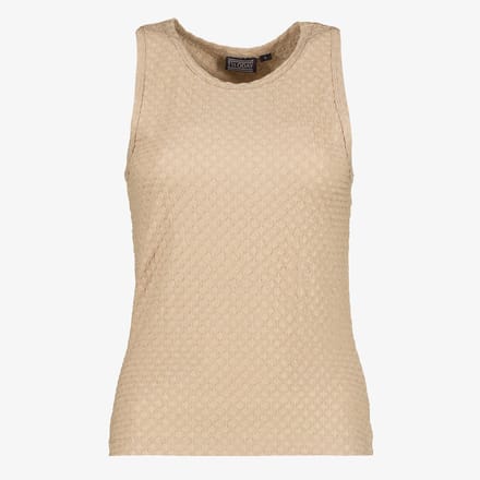 TwoDay dames singlet beige - Maat S