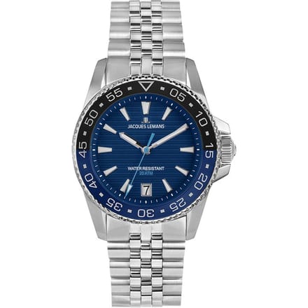 Jacques Lemans - 1-2205I - Polshorloge - Heren - Kwarts - Liverpool Diver