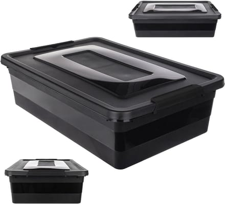 CLGP® Opbergbak Met Deksel - Opbergdoos - Opbergbox