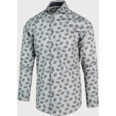Blue Industry Groen print overhemd |