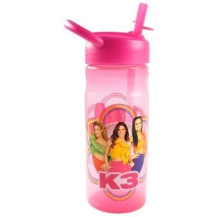 K3 - Schoolbeker - Drinkfles - Magenta - 0.5 liter