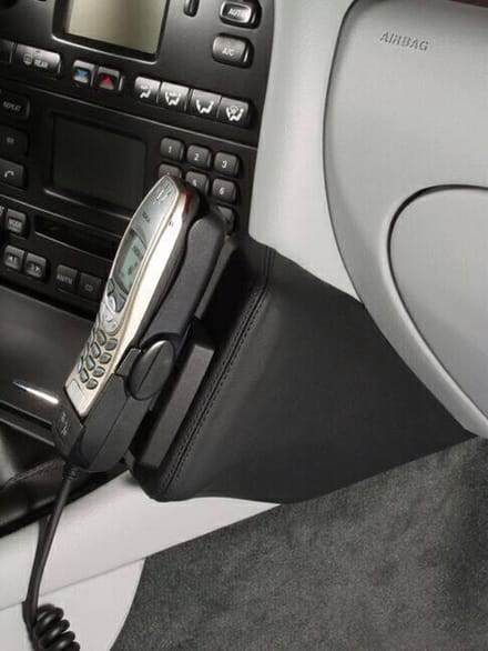 Kuda Console Jaguar X-Type 2001- genuine leather cream