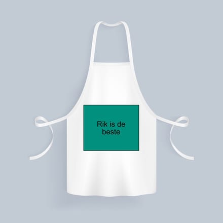 Akyol - rikkers Keukenschort - 420 - test - test - 82 bij 71 cm