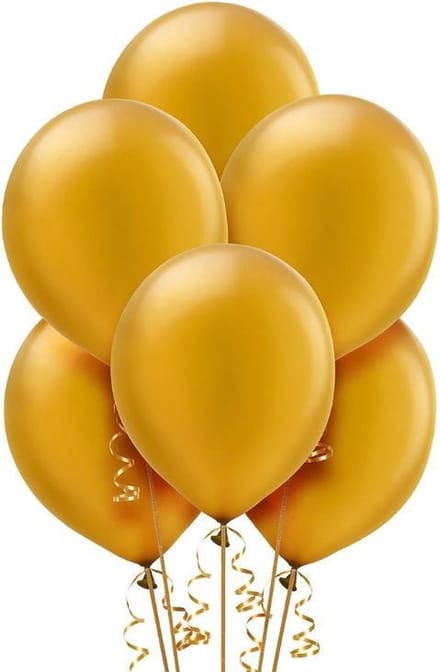 Daily Style – Ballonnen – Metallic Goud – 50 stuks – Feestdecoratie