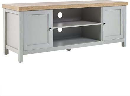 HAMP - TV-meubel - Lichtgrijs - Vezelplaat