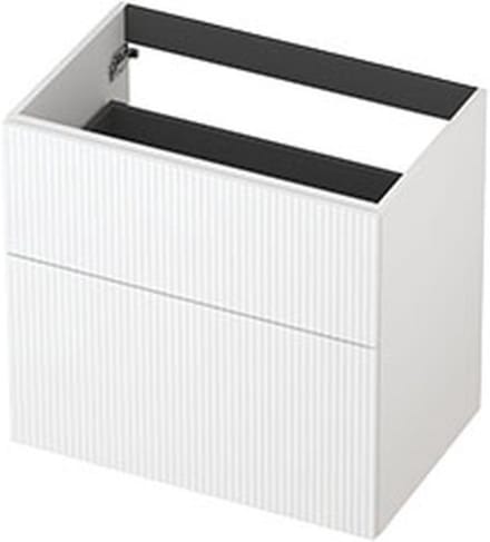 INK - Onderkast 2L A-sym Gelakt Gefr. Front - 700x450x650 Mm - Mat Wit