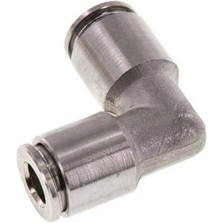 6mm 90 graden L-verbinding RVS Insteekfitting FKM
