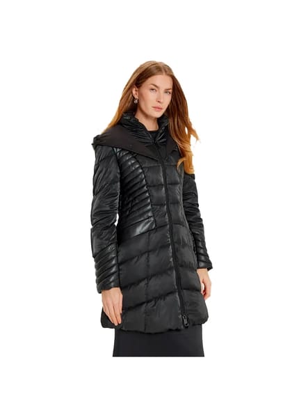 De nieuwe Oxana-jas voor dames van Guess