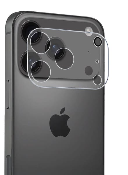 Camera Lens Protector - Geschikt voor iPhone 17 Pro / 18 Pro - Extra Sterk - Gehard Glas - Camera Screenprotector - Beschermglas - Tempered Glass - Screen Protector