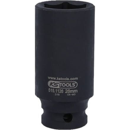 KS Tools 5151126 515.1126 Kracht-dopsleutelinzet 26 mm