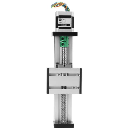 1204 Kogelomloopspindel Lineaire Slede Slaglengte Lange Tafel Actuator met Stappenmotor 100 mm Slag