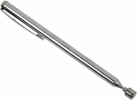 New Age Devi - Telescopische Magneetpen - Zilverkleurig