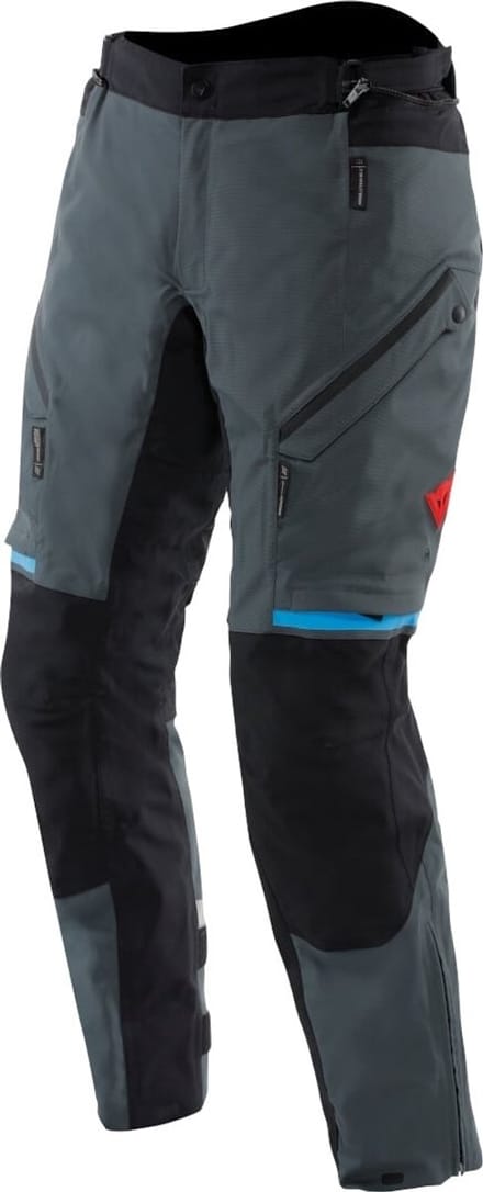 Dainese Mangen Absøluteshell™ Pro Waterdichte Ebony Zwart Textiele Motorbroek - Maat 54 - Broek