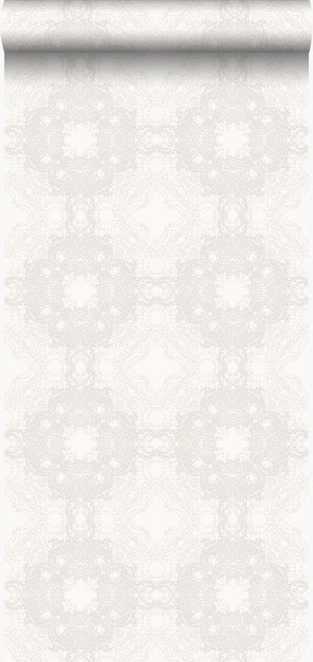Origin Wallcoverings behang grafische vorm wit - 53 cm x 10.05 m - 346219