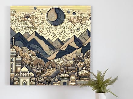 Kunstprint | Wanddecoratie | Canvas | 30 × 30 cm