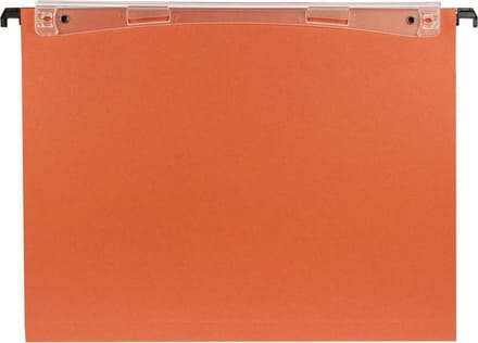 Esselte Orgarex Dual Verticale Hangmap - A4 - 25 stuks - Oranje - Voor Thuiswerken - Ideaal Voor Thuiskantoor