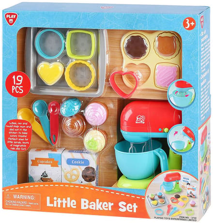 Play bakker speelset - speelgoed keuken 19-delig voor kinderen.