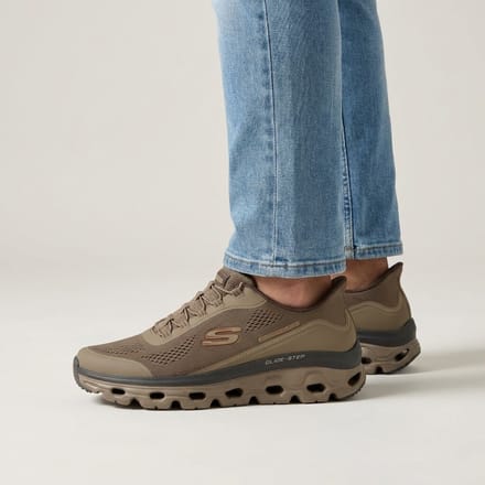 Skechers Slip-ins Glide-Step Sol Sneakers taupe - Maat 42