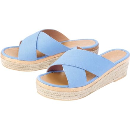 ESMARA Dames sandalen (Blauw, 38)
