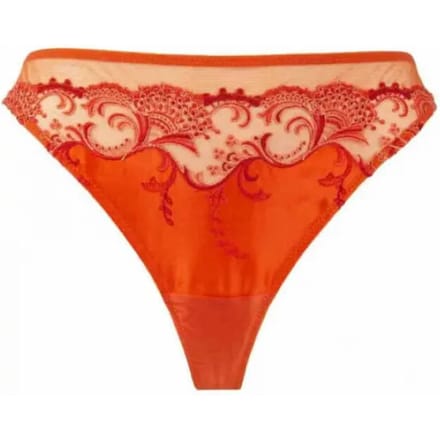 Lise Charmel Tanga splendeur soie Oranje L