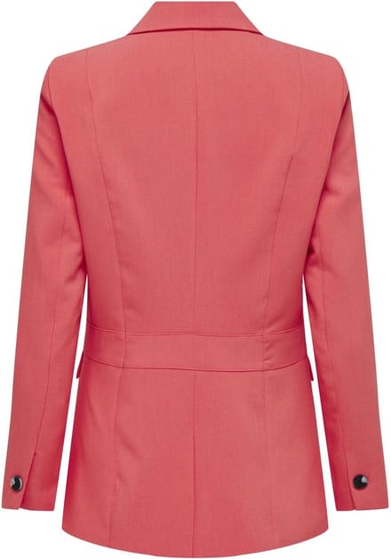 ONLY - Rode vest - Maat S - Vrouwen - Rood - polyester