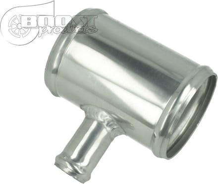 Aluminium T-stuk Adapter 89mm diameter met 32mm Aansluiting