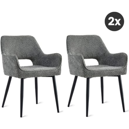 Multifurn 2x eetkamerstoel ray (set van 2)