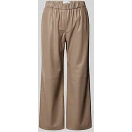 Vrouwelijke nep leren broek COMMA