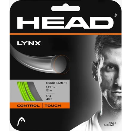 Head Lynx Tennis String Set - 12m Groen 1.25mm