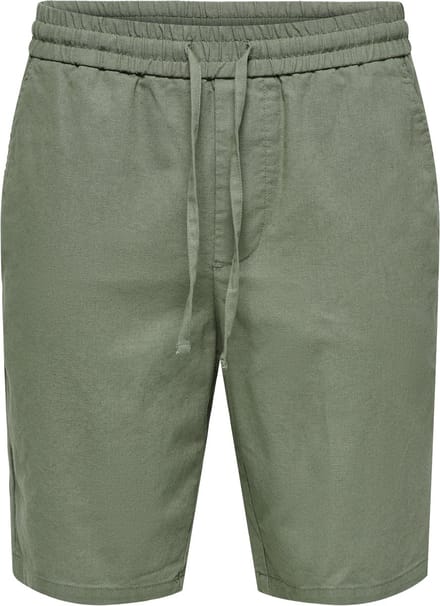 ONLY & SONS Shorts ONSLINUS Regular fit Linnen Shorts