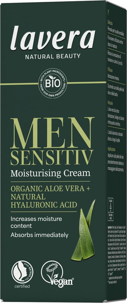 lavera Men sensitive Moisturising Cream