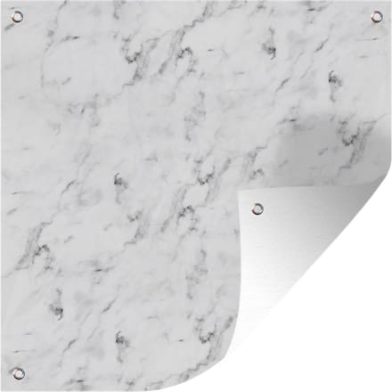 Tuindoek Marmer - Patroon - Grijs - 100x100 cm