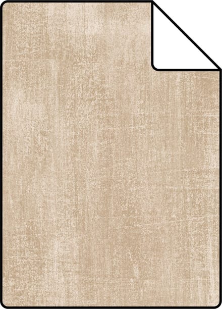 Proefstaal ESTAhome behang betonlook beige - 26.5 x 21 cm - 148766-S