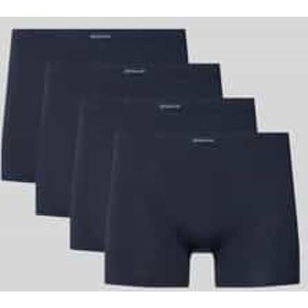 Tom Tailor - Korte boxershorts in een set van 4 - Maat M/5 - blue-dark-solid