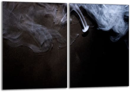 TMK ArtDeko - Dubbele Glazen Beschermplaat - 40x52 - Hittebestendig - Antibacterieel