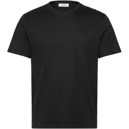 Calvin Klein Heren T-shirt: Gladde Katoen CK, Zwart. Perfect pasvorm in maat XL voor een stijlvolle look.