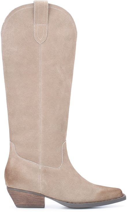 Poelman DANA Dames Laarzen - Middel beige