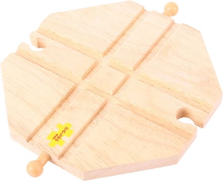 Bigjigs Wooden Rails - Crossing Plateau