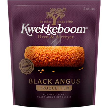 Kwekkeboom O&A Black Angus Kroketten - 4 pcs