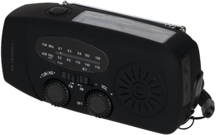 Noodradio Solar/FM/LED/Radio Speaker